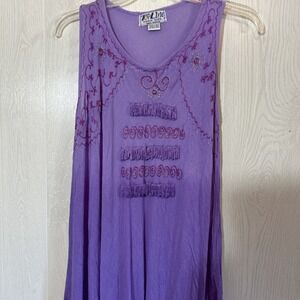 Top Line One Size Women Ombré Purple‎ Dress Coverup